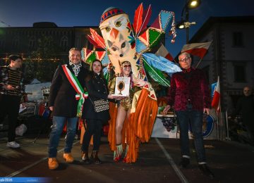 Oltre 3000 spettatori al Carnevale, Giannoni: "È stata una vittoria per Santa Croce"