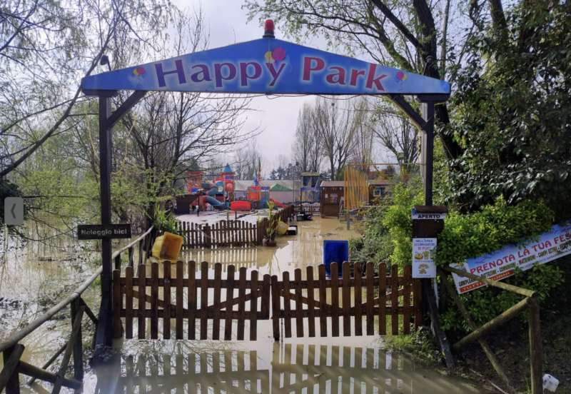 Parco dei Renai: si lavora per la riapertura dopo l'alluvione