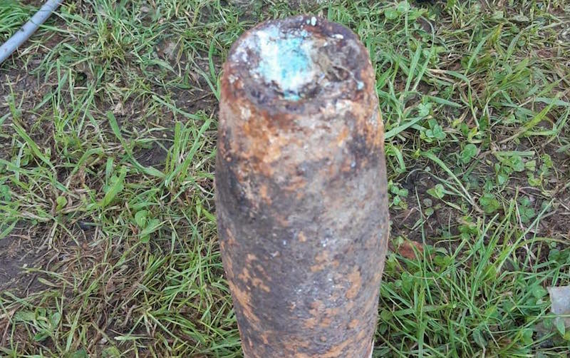 Ritrovata una bomba aerea americana della Seconda guerra mondiale a Pitigliano