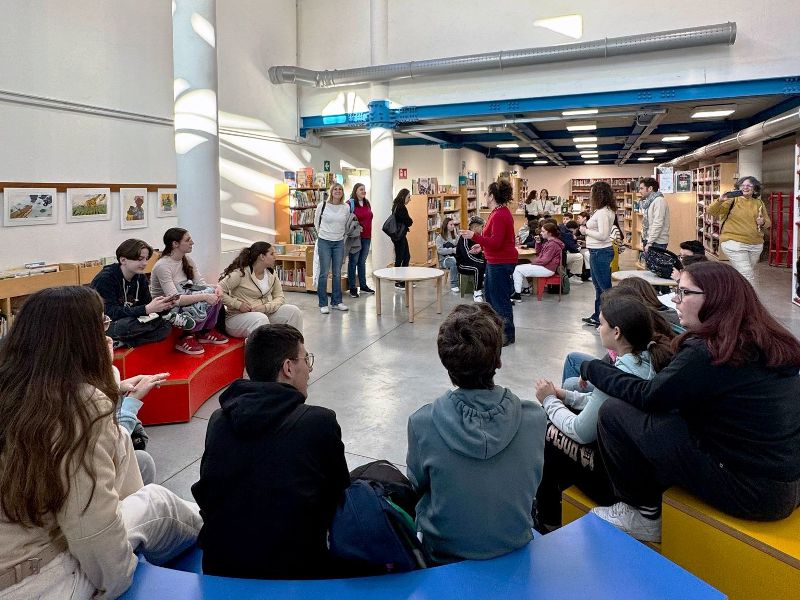 Studenti spagnoli in visita a Pontedera