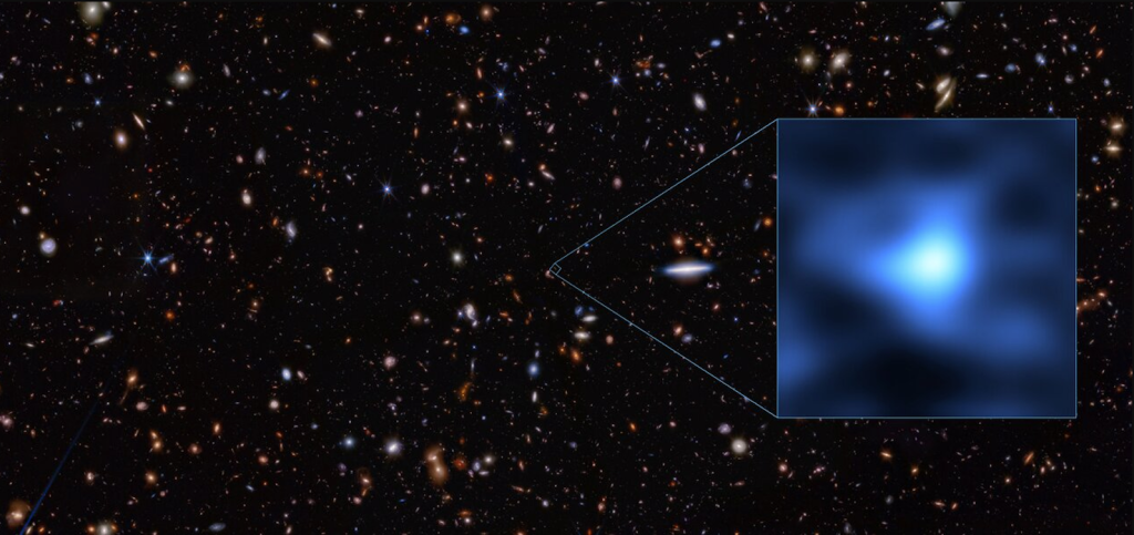 Studio della Normale: Ossigeno nella Galassia Più Vicina al Big Bang