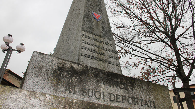 Vinci ricorda i cinque cittadini deportati nel 1944.