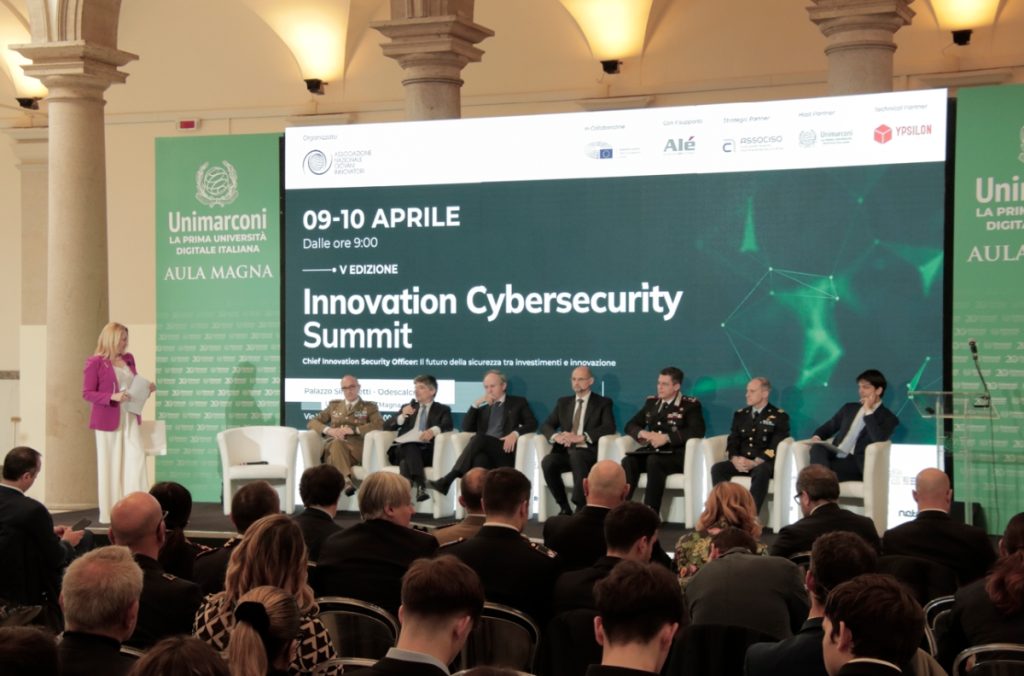 Confronto tra Istituzioni e Imprese all'Innovation Cybersecurity Summit