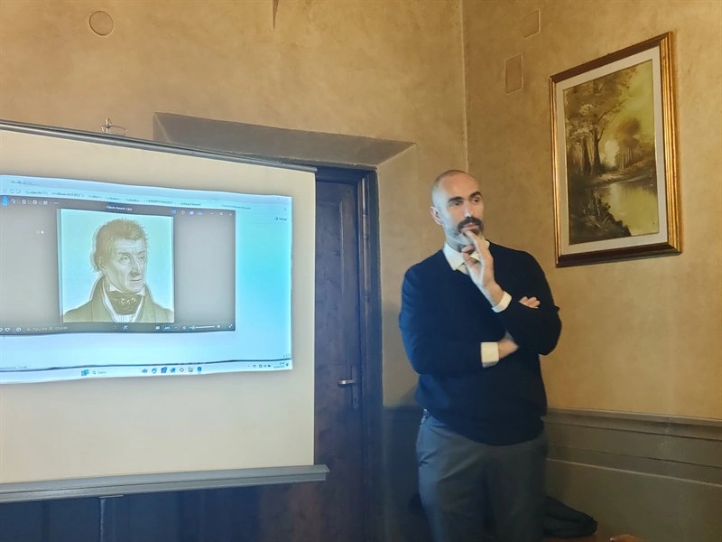 Il dott. Pier Tommaso Messeri durante la conferenza