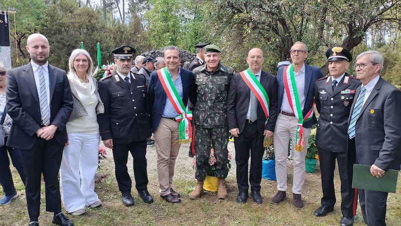 Alla Marginetta di Staffoli, ricordo dei soldati brasiliani nell'80° anniversario della Liberazione
