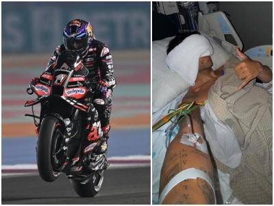 Cade e viene 'investito' nel GP del Qatar. Come sta il pilota spagnolo?