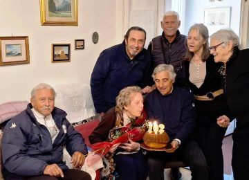 Compleanno ultracentenario per nonna Lilia e nonna Luciana
