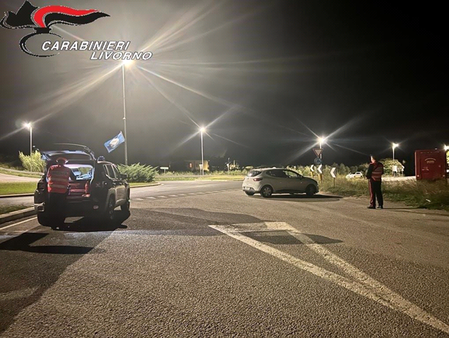 Due denunce e due segnalazioni per droga nell'intensa operazione dei Carabinieri a Piombino