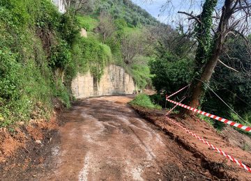 Emergenza frane: 156 persone finora hanno vissuto disagi