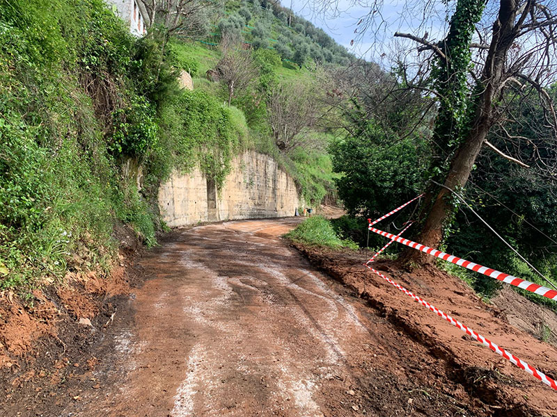 Emergenza frane: 156 persone finora hanno vissuto disagi