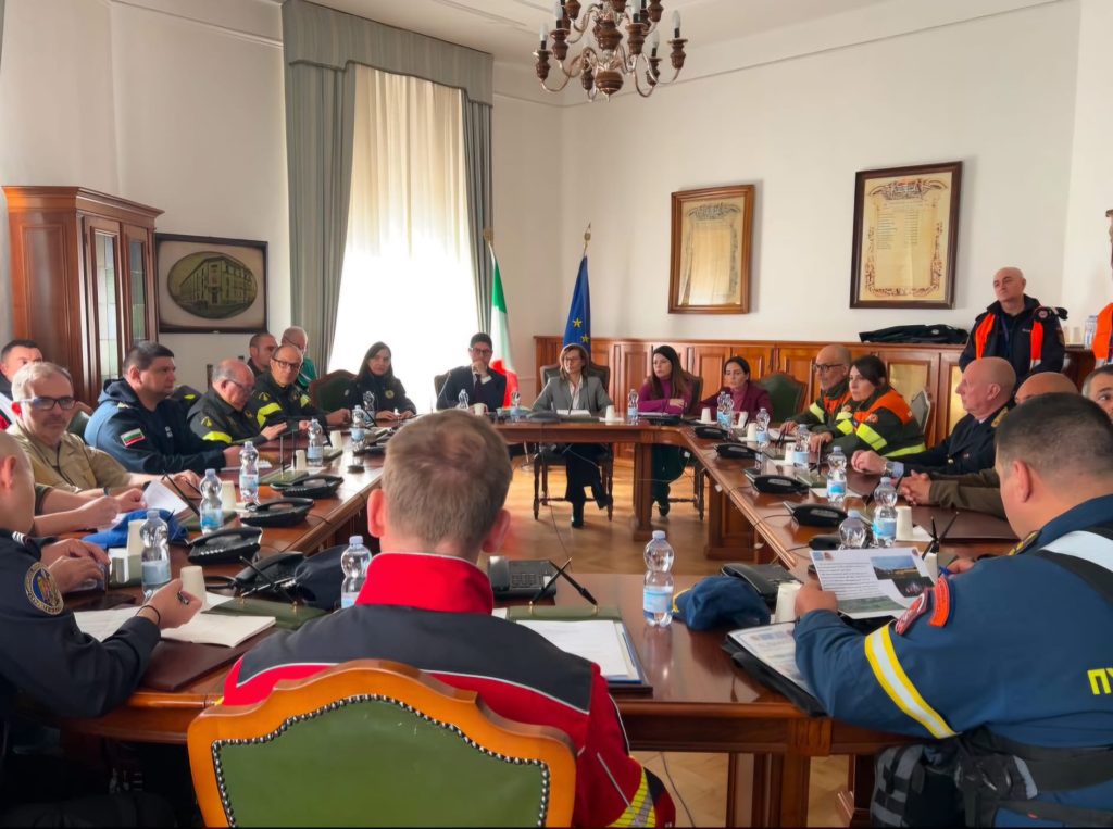 Esercitazione Internazionale di Protezione Civile ITA EU MODEX a Nuoro