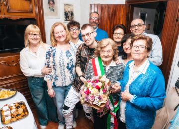 Festa a Pietroconti per il centenario di Gelsomina Capponi