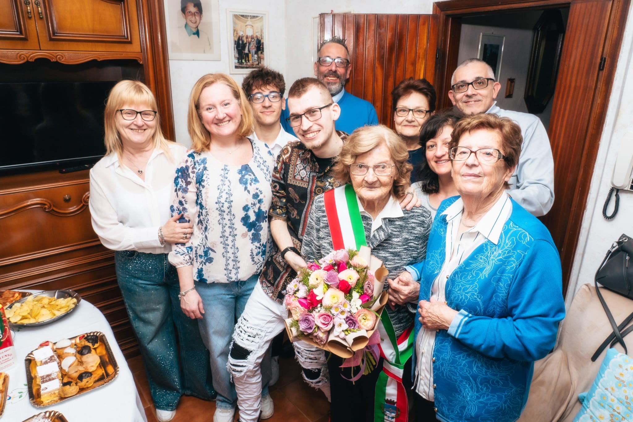 Festa a Pietroconti per il centenario di Gelsomina Capponi
