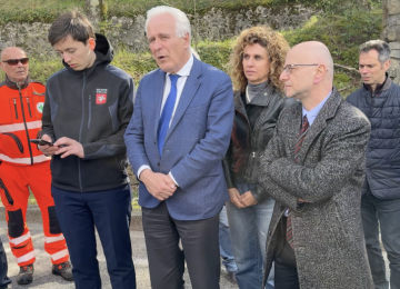 Il sindaco di Lamporecchio sulle frane di San Baronto: "Emergenza nazionale e risarcimenti"