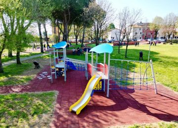 Inaugurata al pubblico la nuova area verde di Pagnana con giochi e attrezzi per il fitness