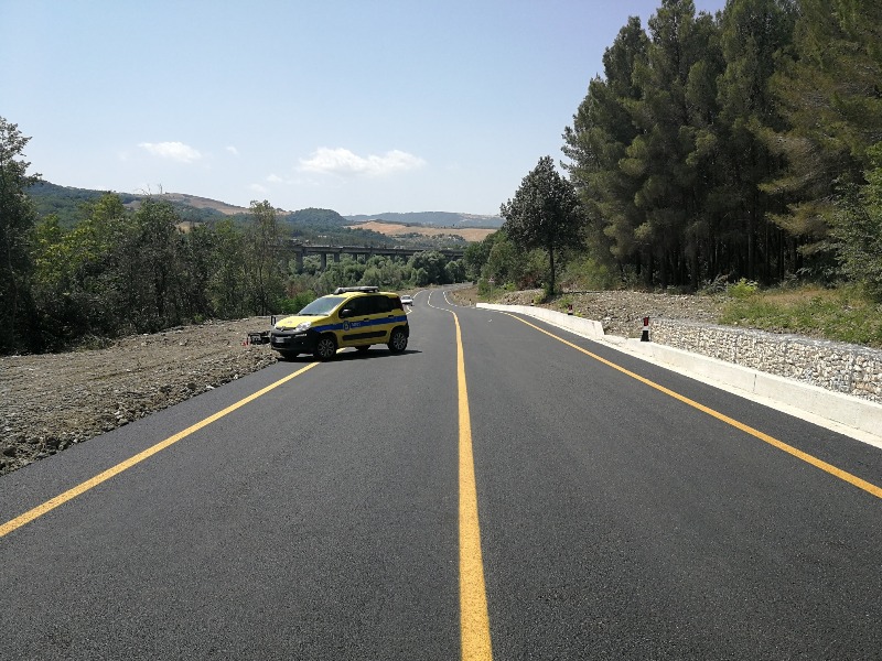 Interventi sulla SP 8 a Cornocchio nel comune di Barberino di Mugello