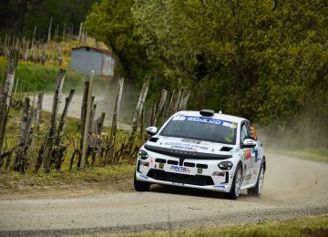 Lancia conquista subito il podio in Piemonte al suo rientro nelle corse