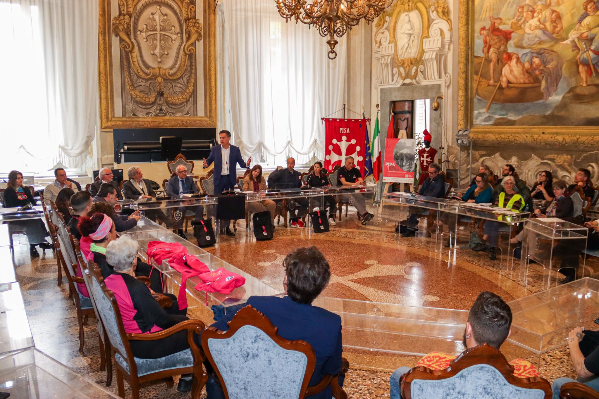 Presentato il calendario degli eventi in preparazione al Giro a Pisa