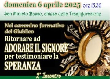 San Miniato, Adorazione Perpetua: Incontro con il Prof. Salvatore Martinez