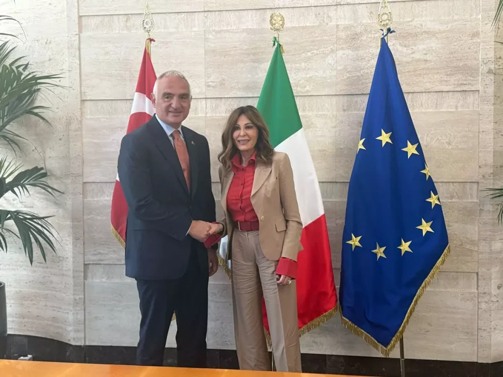 Santanchè incontra il suo omologo turco: "Potenziare la cooperazione"