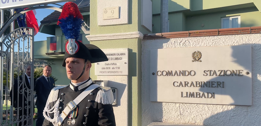 Inaugurazione della caserma dei Carabinieri di Limbadi