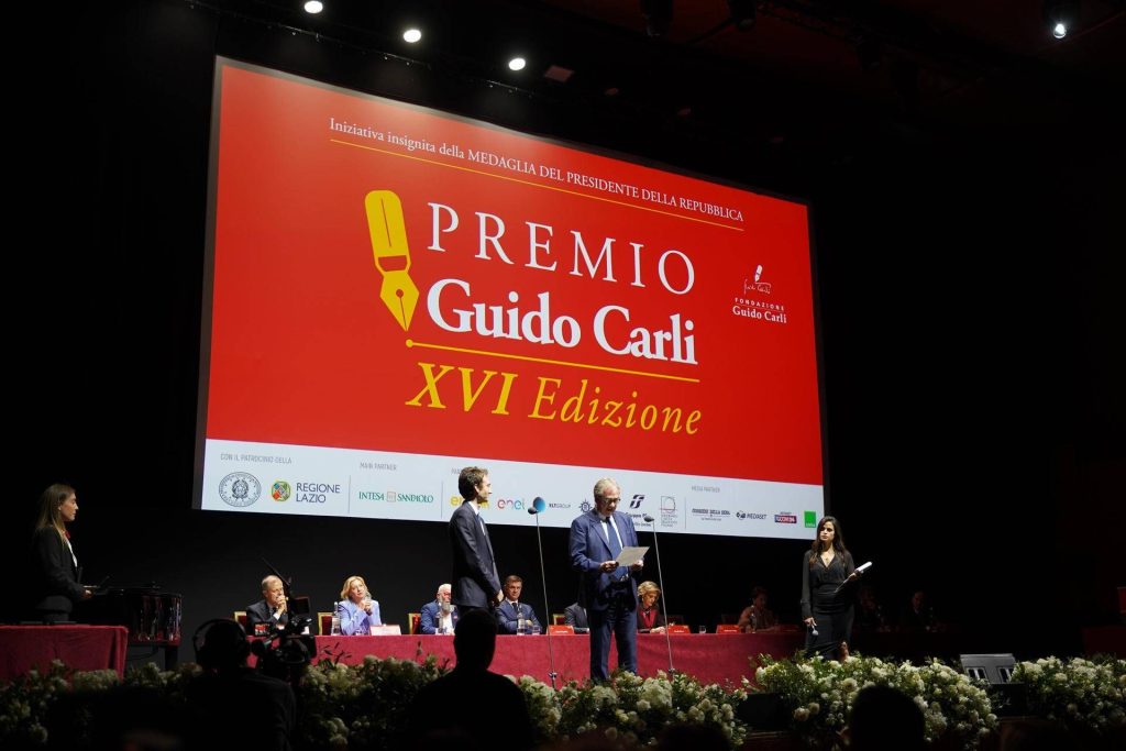 Arte, imprenditoria e giornalismo: a Roma si svolgono i premi del 'Premio Guido Carli 2025'
