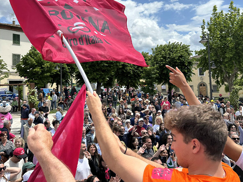 Cortona al Giro d’Italia: il riconoscimento dell'amministrazione comunale