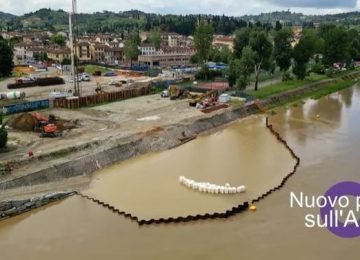 Firenze: Tramvia 3.2.1 Libertà/Bagno a Ripoli, progresso dei lavori dal drone