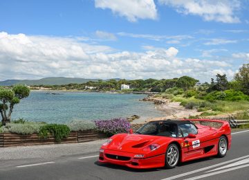 Il F50 Legacy Tour di Ferrari arriva al termine.