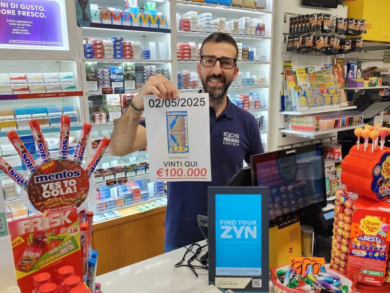 La fortuna bussa a Ponte a Egola: vinti 100.000 euro con un Gratta e Vinci
