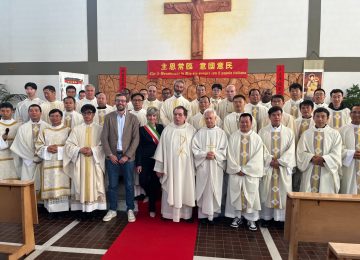 Mazzeo a Santa Croce sull'Arno per la XVI Giornata Mondiale di Preghiera per la Chiesa in Cina