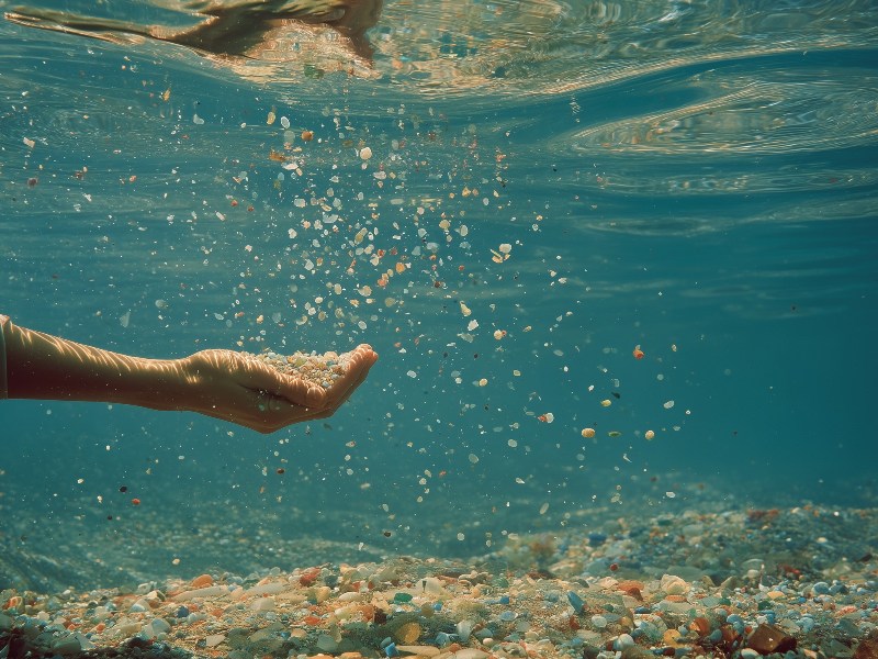 Microplastiche nelle profondità: uno studio dell’Università di Siena le rivela fino a 2000 metri di profondità.