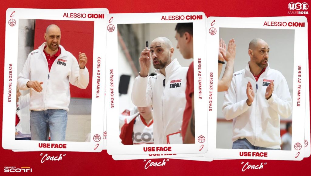 Utilizzerà Rosa Scotti: sarà il sedicesimo campionato consecutivo per l’allenatore Alessio Cioni.