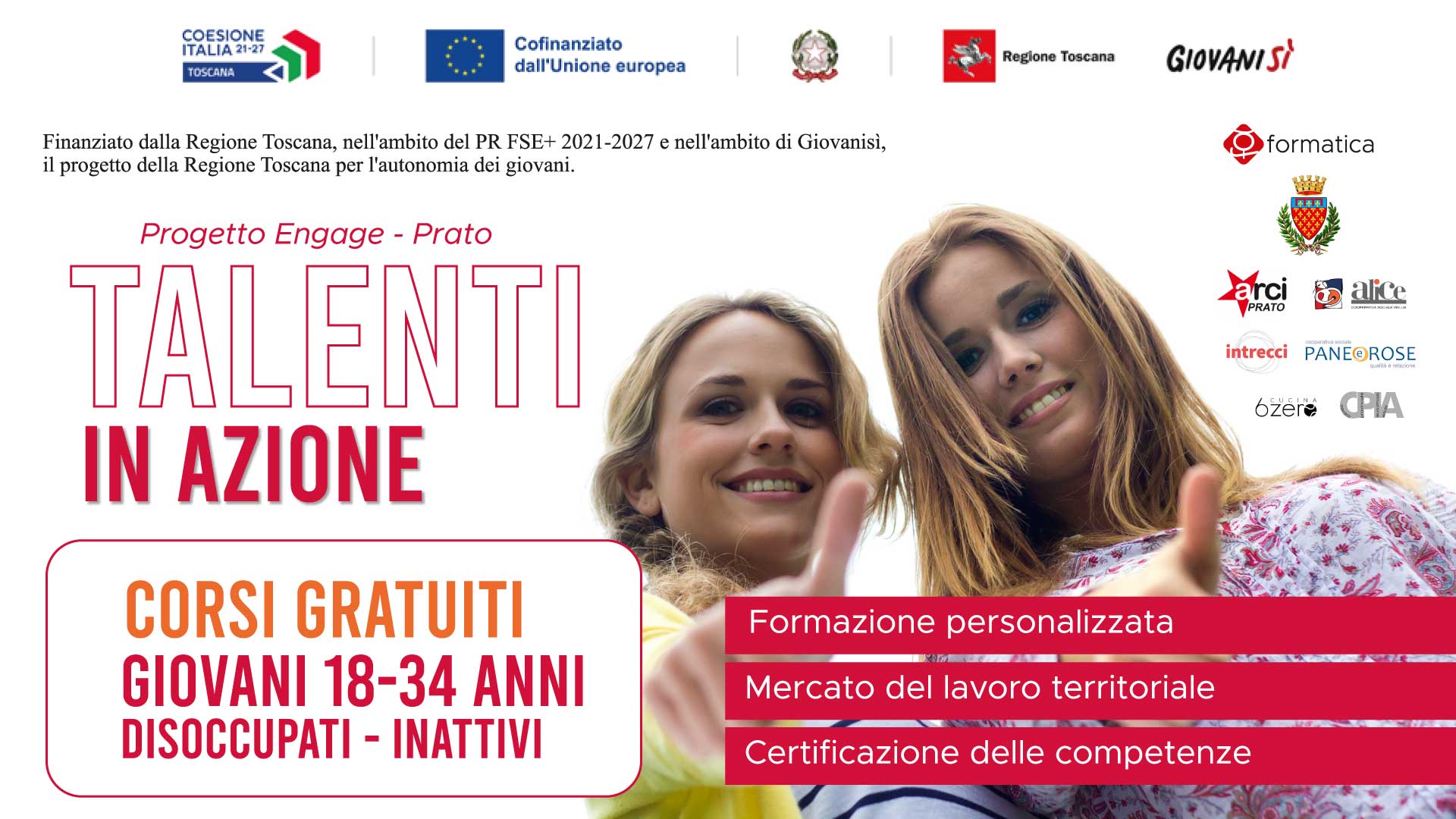 Corsi gratuiti per Neet e Patente D+CQC a Prato: tante opportunità!