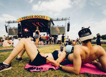 Guns N' Roses sul palco per la prima serata di Firenze Rocks 2025