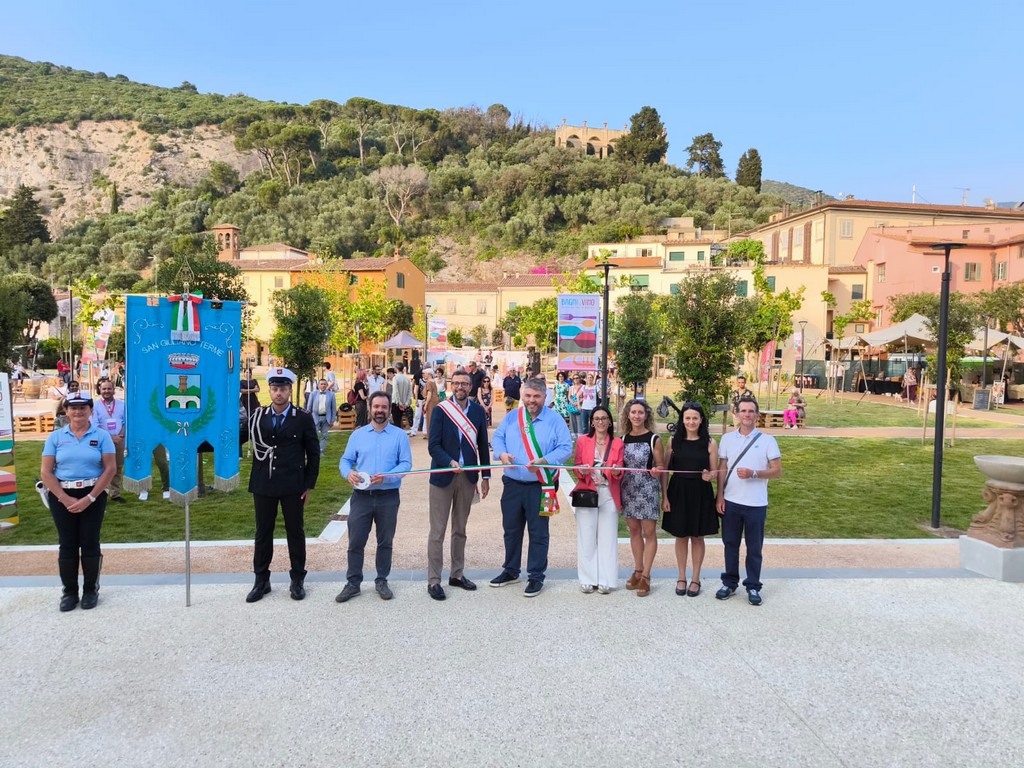 Inaugurato il "Parterre" a San Giuliano Terme