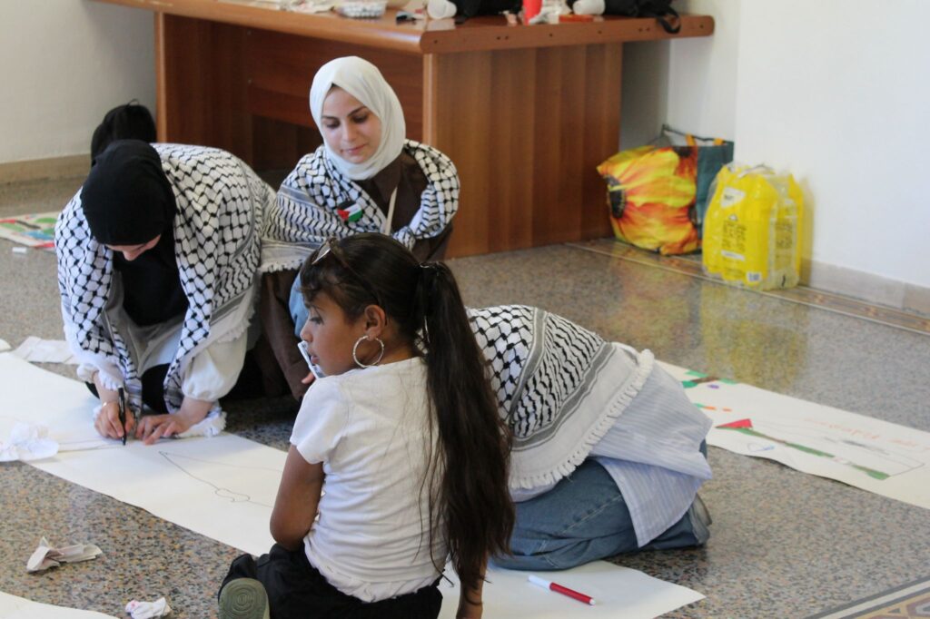Incontro e festa per le famiglie palestinesi al Comitato Regionale della Croce Rossa Italiana