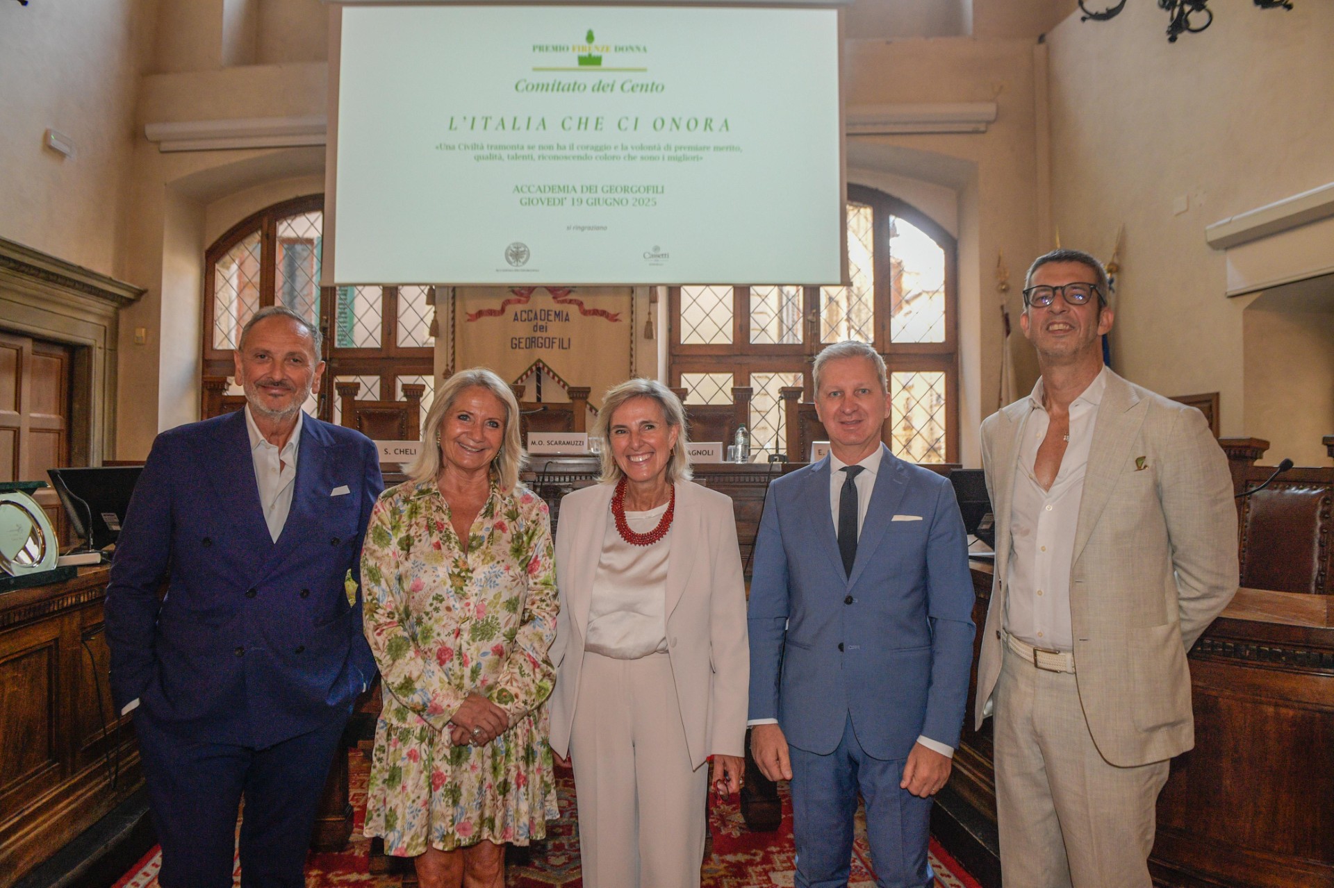 Leonardo Bagnoli di Sammontana tra i premiati de 'L'Italia che Onora'