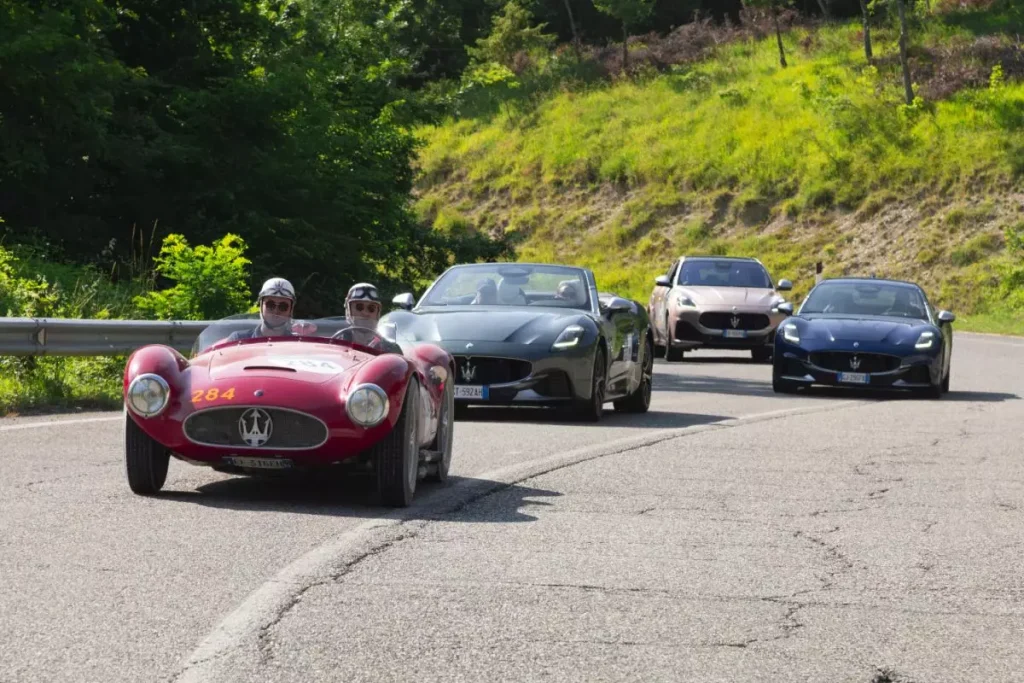 Maserati Celebrates Its Legacy of Style and Performance at the 1000 Miglia