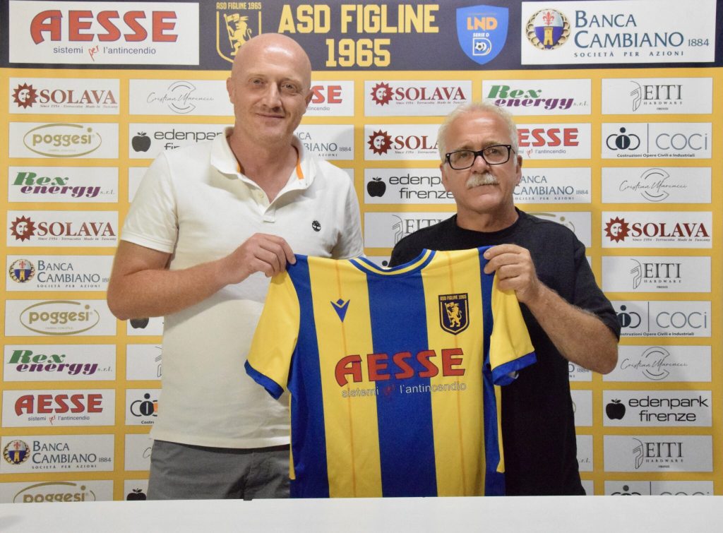 Mocarelli, coach del Figline - Annuario del Calcio Toscano