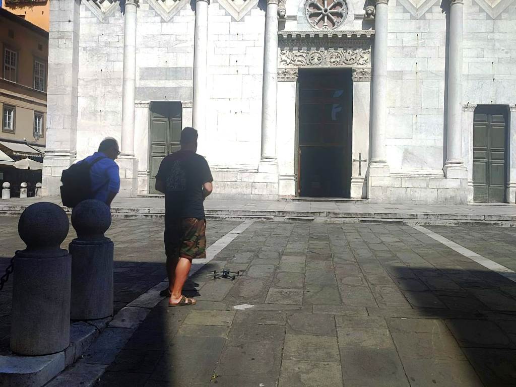 Nel cuore di Lucca si svolgono le ultime riprese del film internazionale di Peter Greenaway.