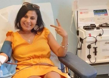 Prima di andare al mare, donate.