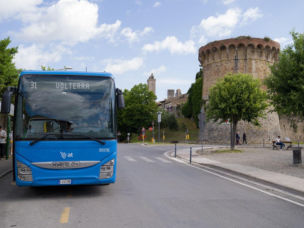 Ritorna la linea 31 tra San Gimignano e Volterra: prime corse da giovedì 5 giugno