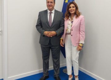 Santanchè incontra il commissario europeo per il turismo, Tzitzikostas