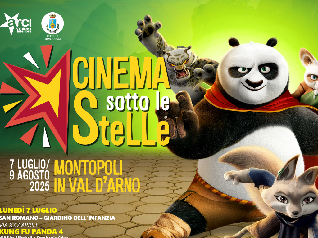Sei serate estive a Montopoli con 'Cinema Sotto le Stelle'
