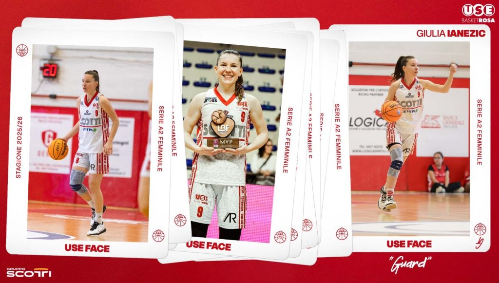 Utilizzo: Giulia Ianezic rimarrà nel 2025-26