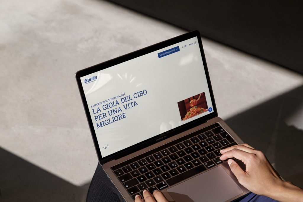 Barilla lancia il nuovo minisito dedicato al Report di Sostenibilità 2024