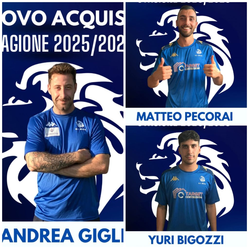 Affrico: annunciati tre nuovi acquisti - Almanacco del Calcio Toscano