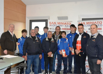 Domenica si svolge il 1° Trofeo 'San Miniato Ciclismo'