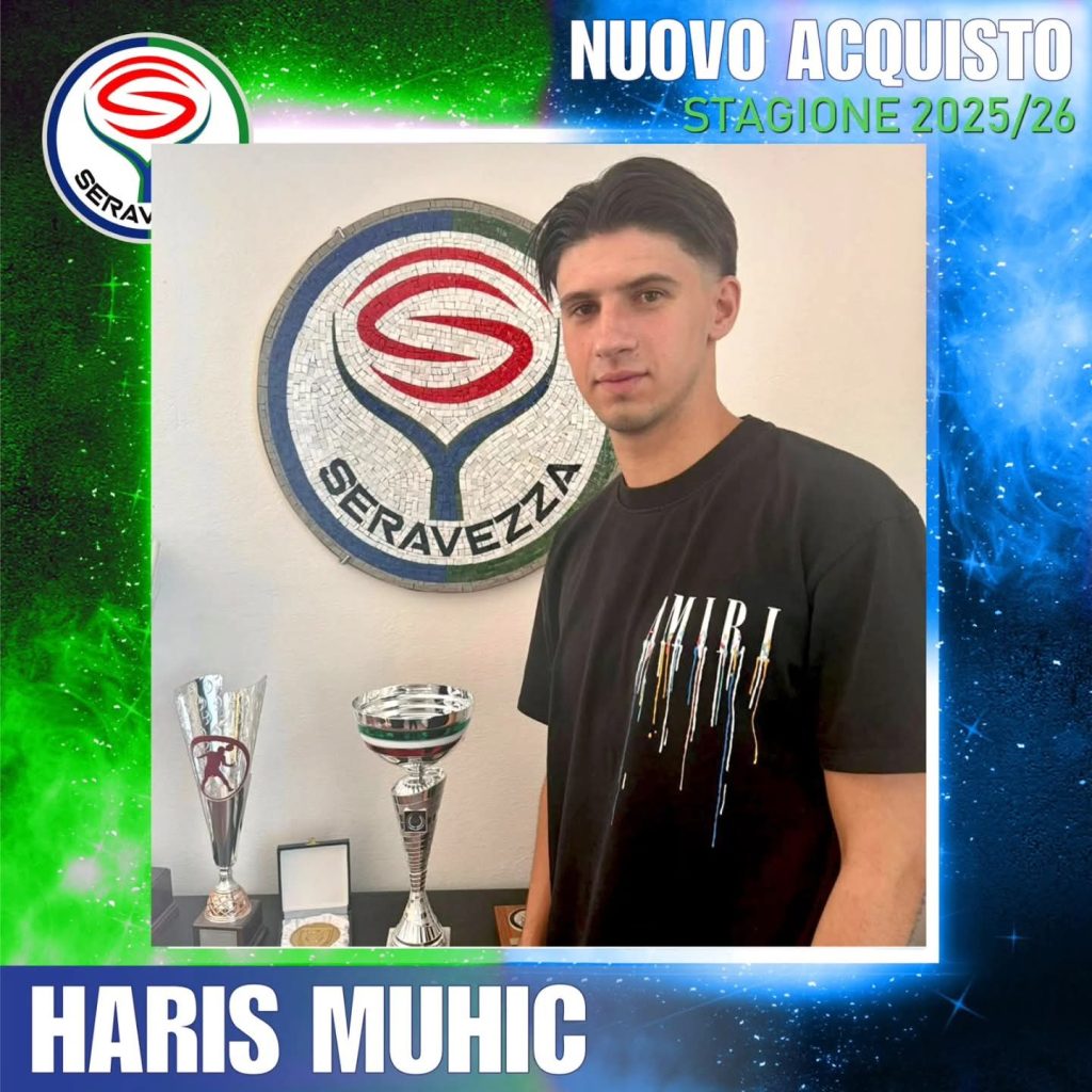 Colpo del Seravezza: presentato Muhic - Almanacco del Calcio Toscano